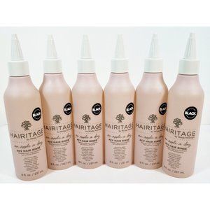 (6) hairitage By Mindy McKnight ACV Apple Cider Vinegar Hair Rinse Cleanse